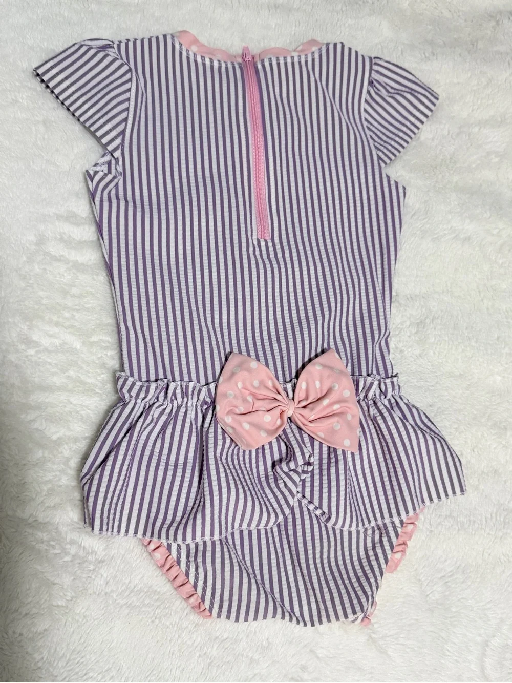 Purple Ruffle Butts Swim size 3t